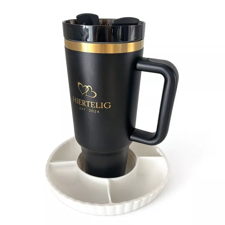 Tumbler 40oz le Pláta Torthaí Silicone